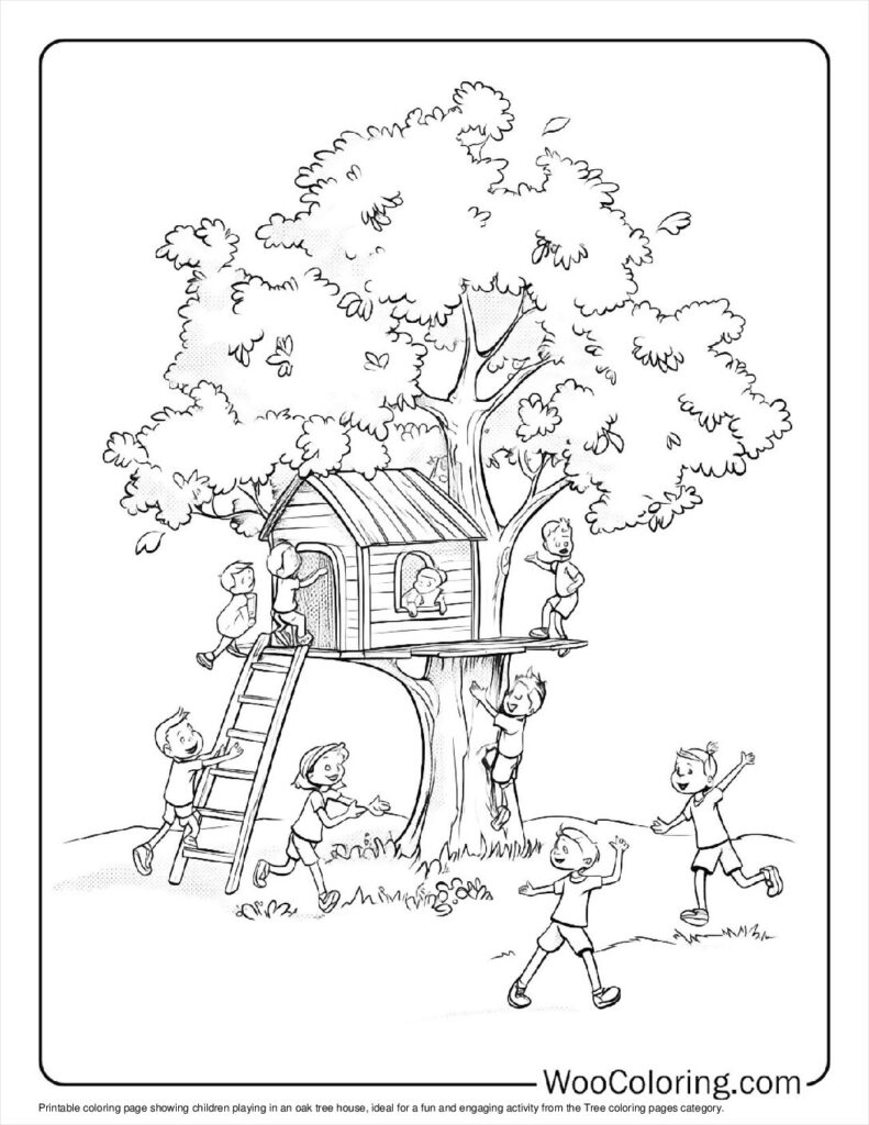 Printable Coloring Picture Of Children