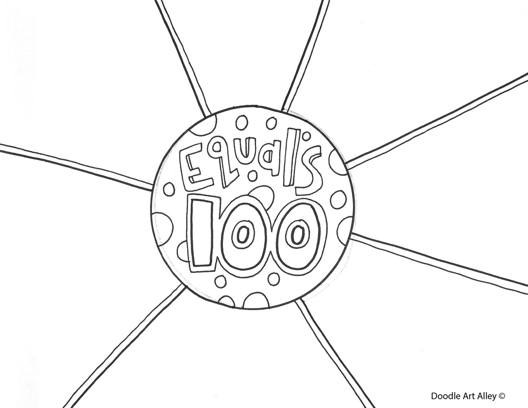 100th Day Of School Celebration CLASSROOM DOODLES