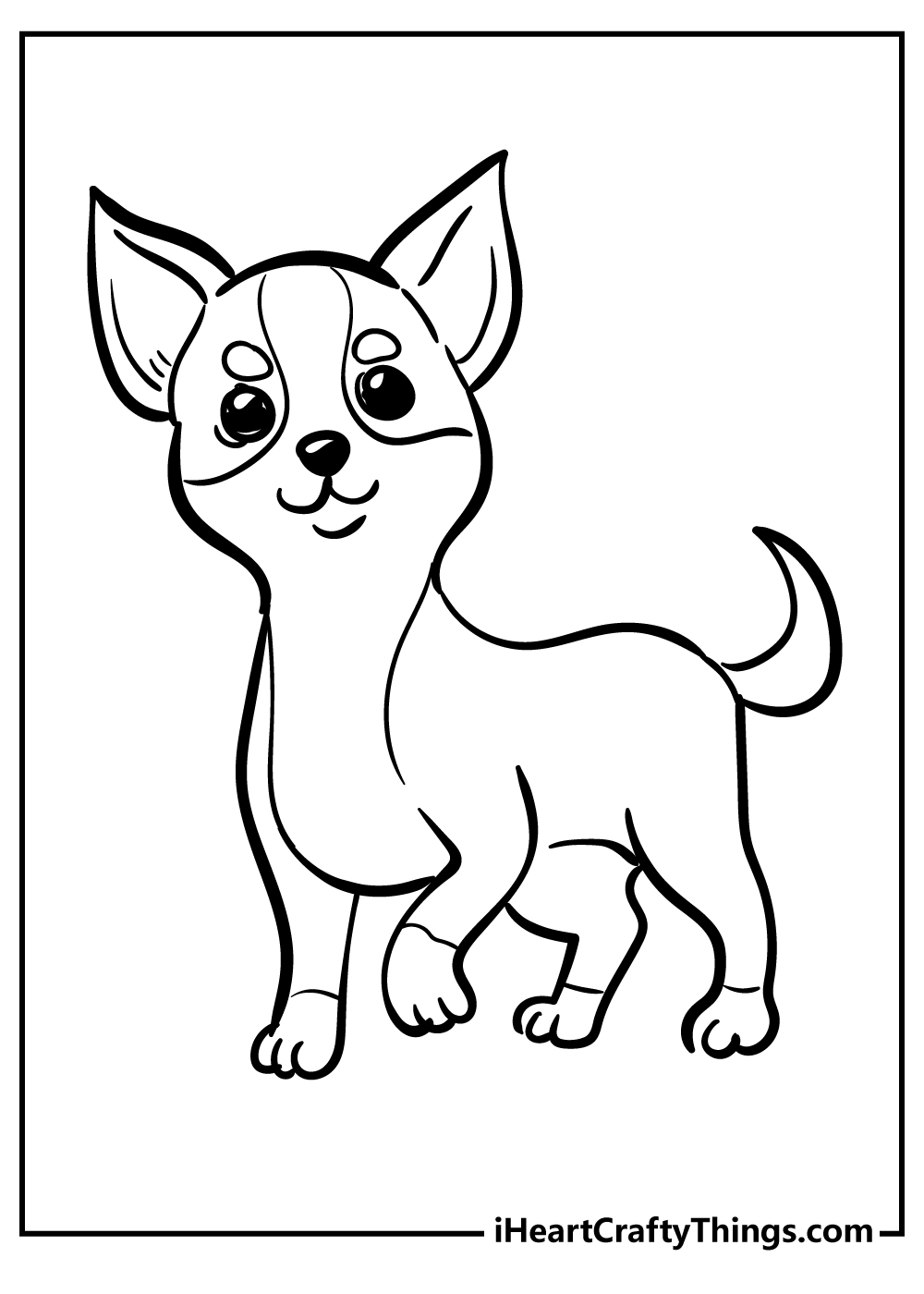 15 Chihuahua Coloring Pages 100 Free Printables 