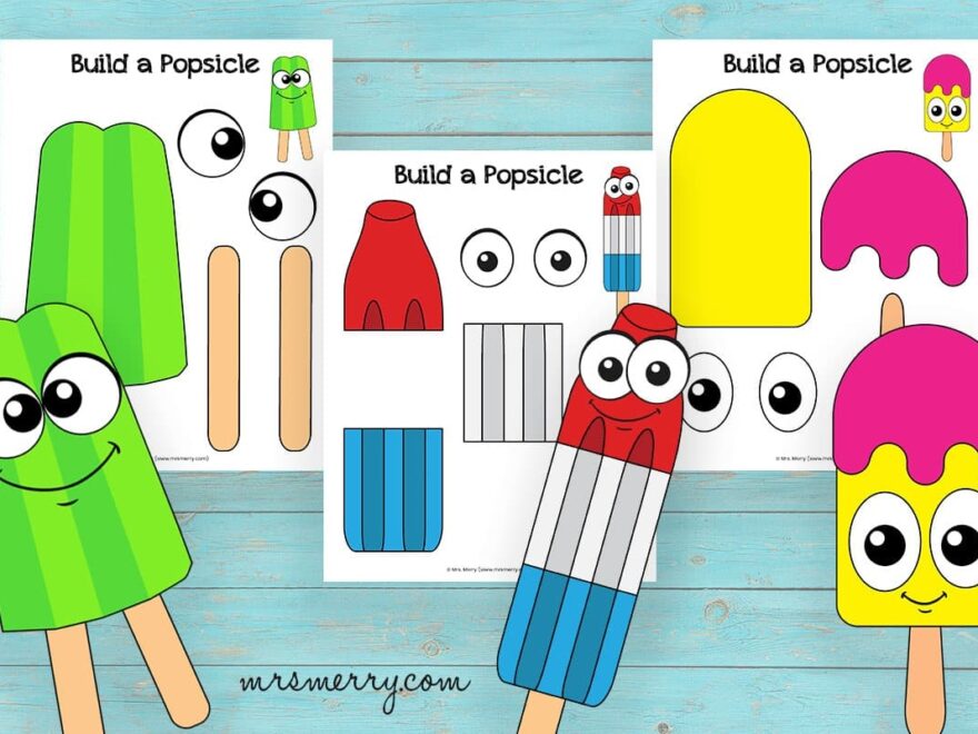 18 Popsicle Templates Free Printable Mrs Merry