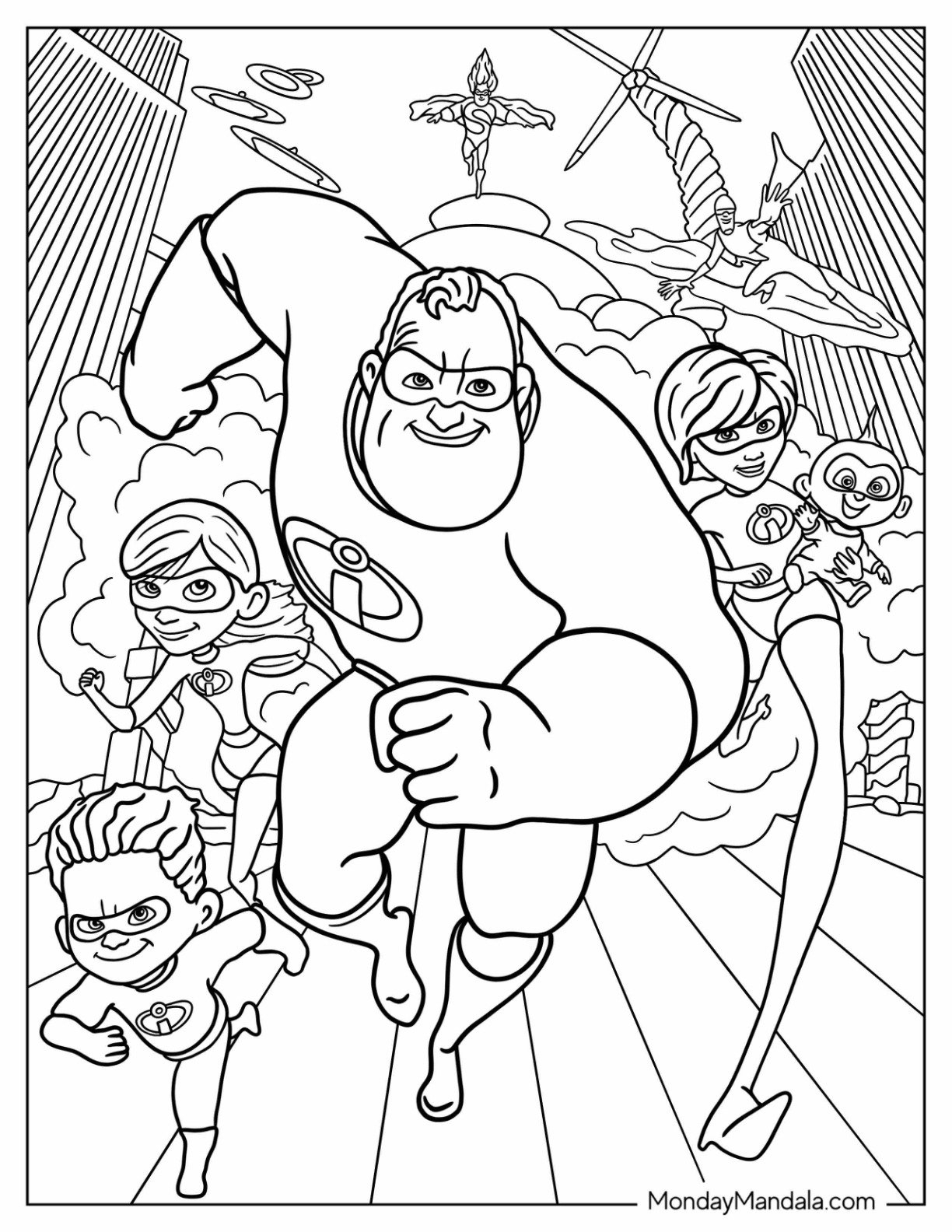 20 Pixar Coloring Pages Free PDF Printables 