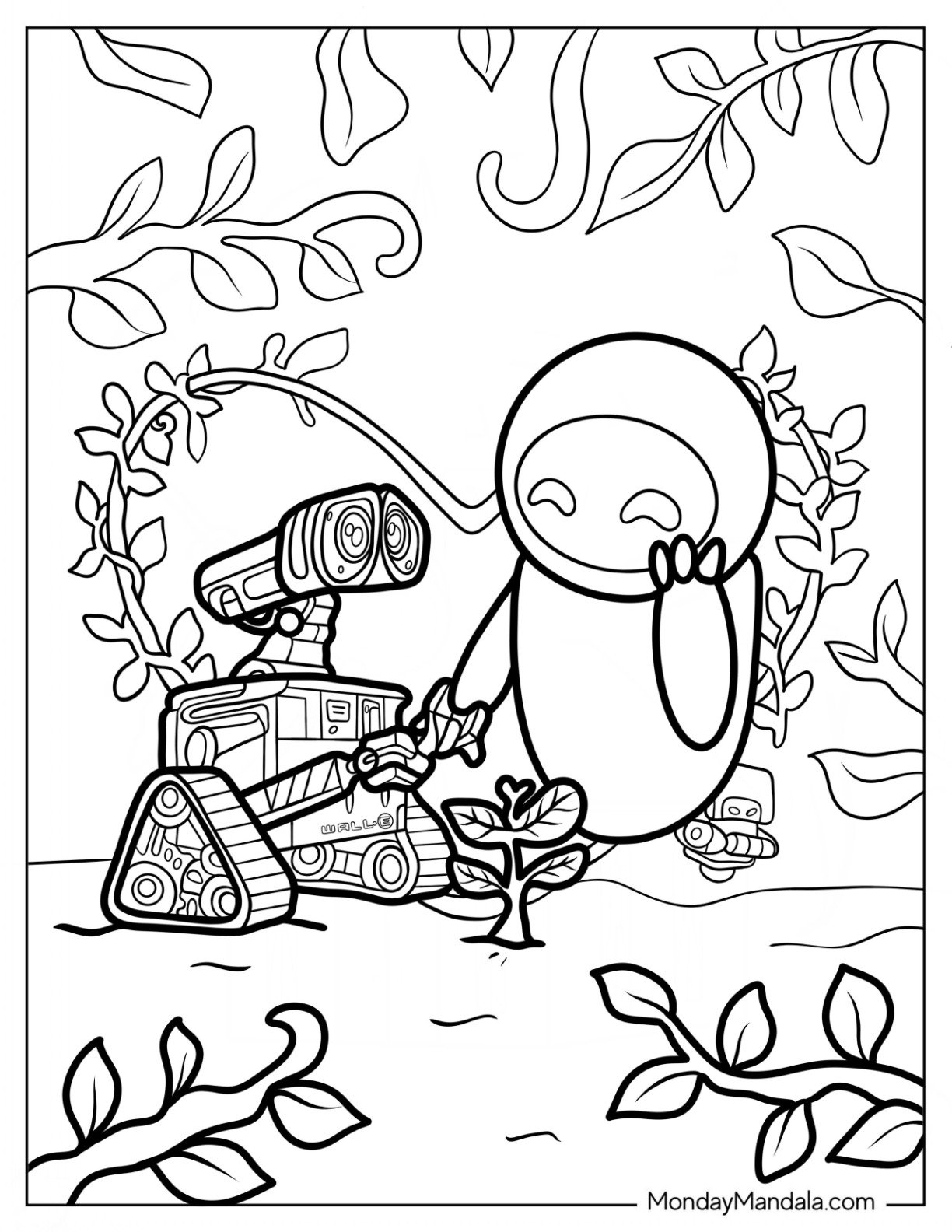 20 Wall E Coloring Pages Free PDF Printables 