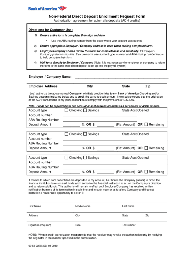 2010 2025 Form BoA 00 53 2276NSBW Fill Online Printable Fillable Blank PdfFiller