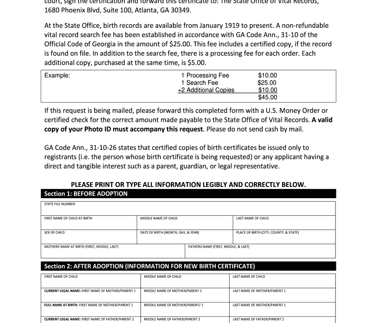 2018 2025 Form GA 3927 Fill Online Printable Fillable Blank PdfFiller