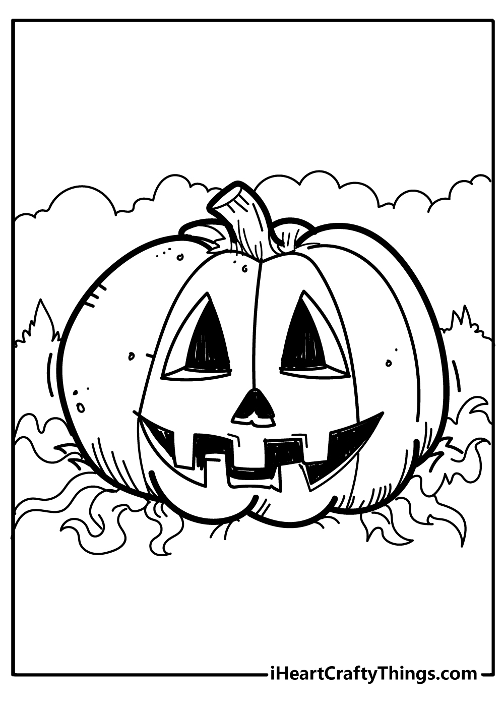 Free Printable Coloring Pages Of Pumpkins