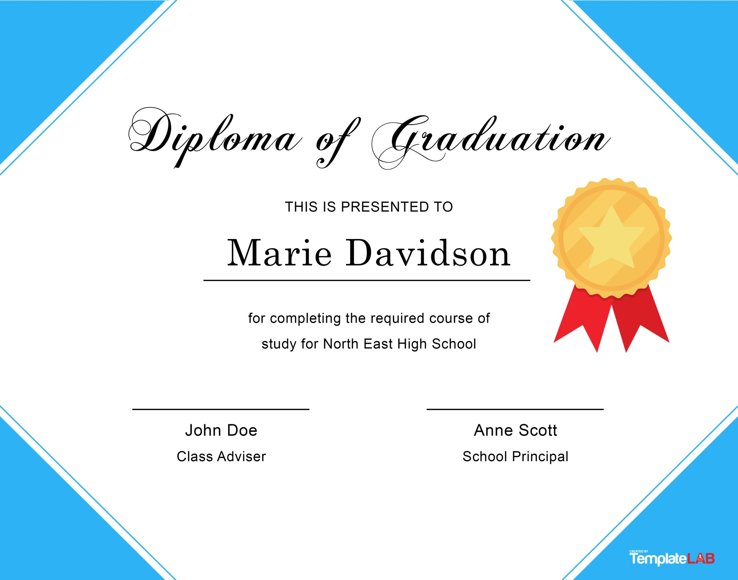 Free Graduation Certificate Printable