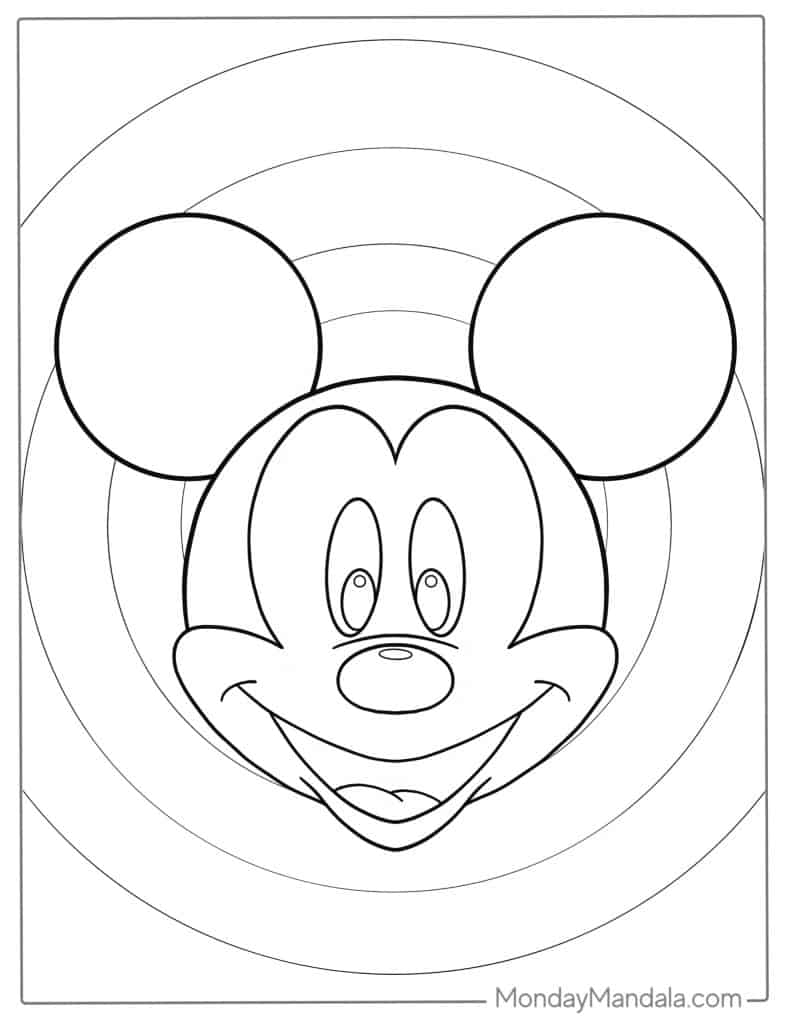 32 Mickey Mouse Coloring Pages Free PDF Printables 