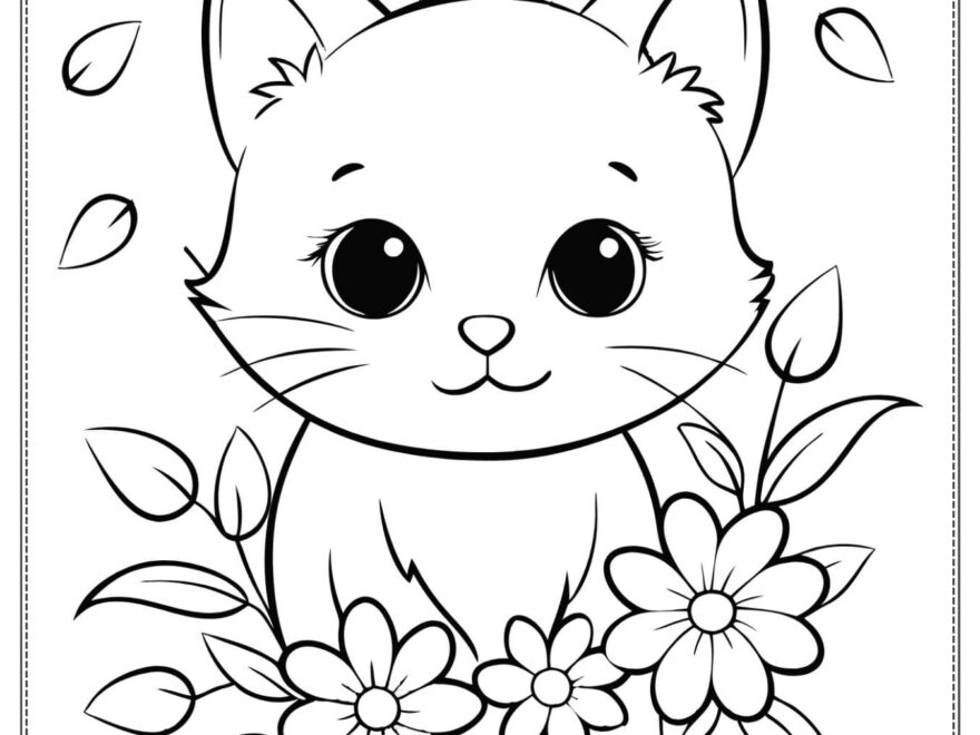 37 Kitten Coloring Pages Free Printables For All Ages