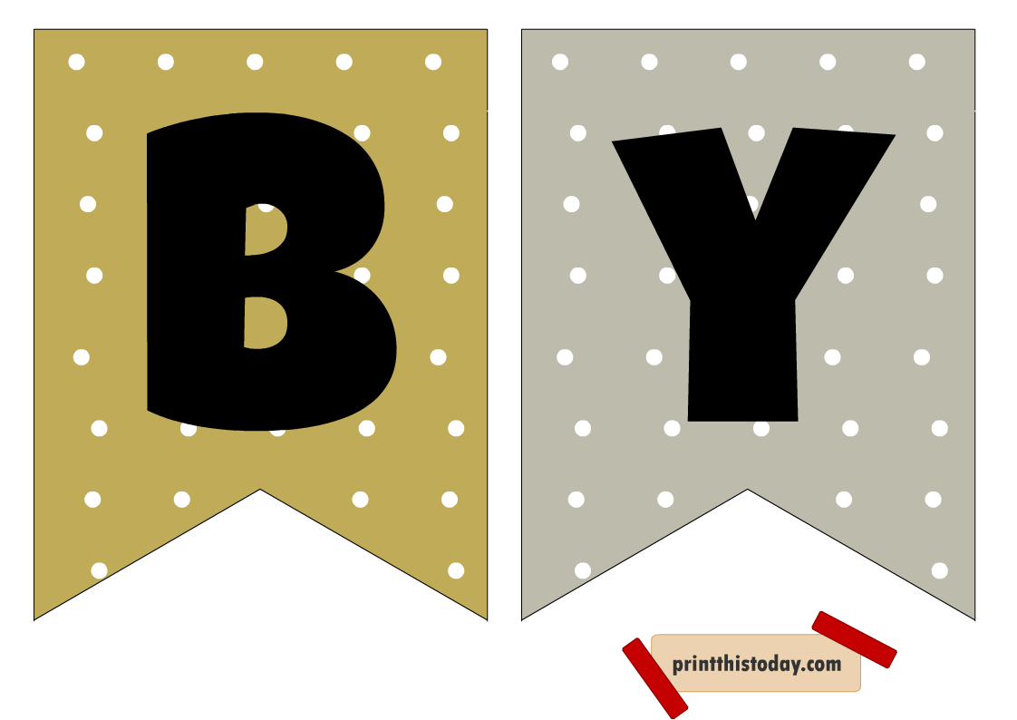 4 Free Printable Cute Baby Shower Banners