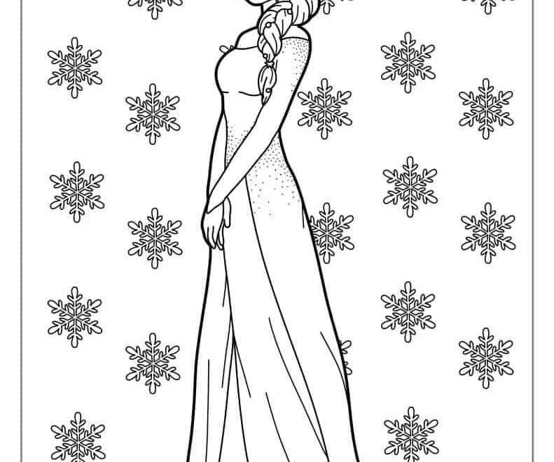 40 Elsa Coloring Pages Free PDF Printables