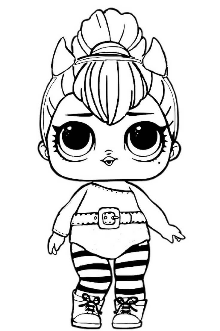 Free Printable Coloring Pages Lol Dolls