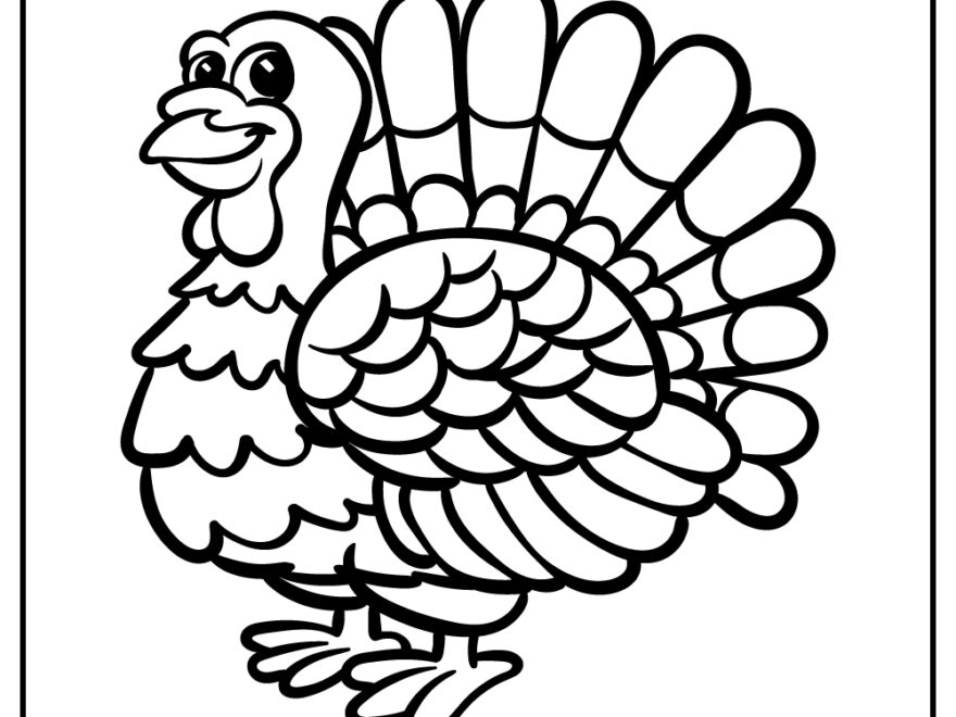 40 Turkey Coloring Pages Free Printables For Thanksgiving