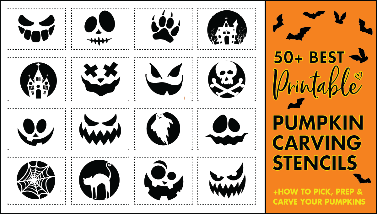 Free Printable Jack O Lantern Carving Patterns