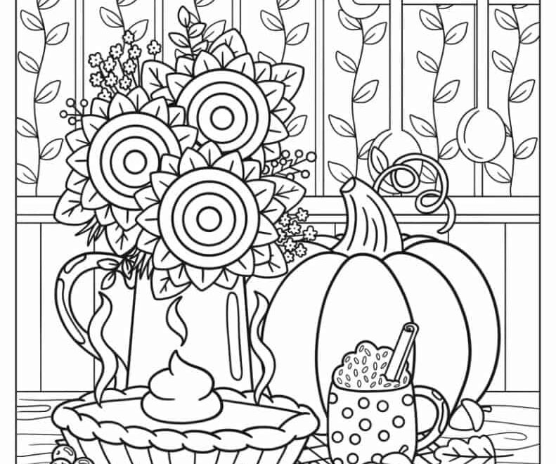 50 Thanksgiving Coloring Pages Free PDF Printables