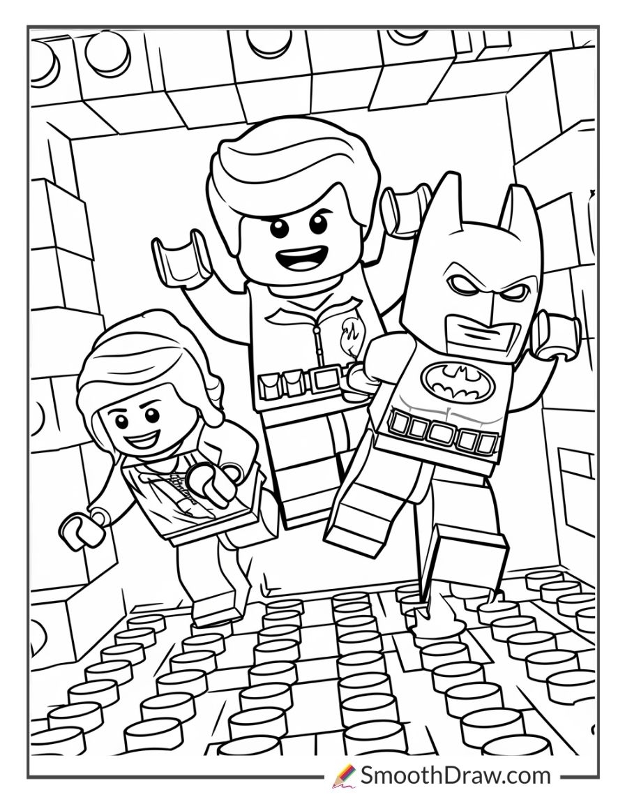 Free Printable Lego Batman Coloring Pages