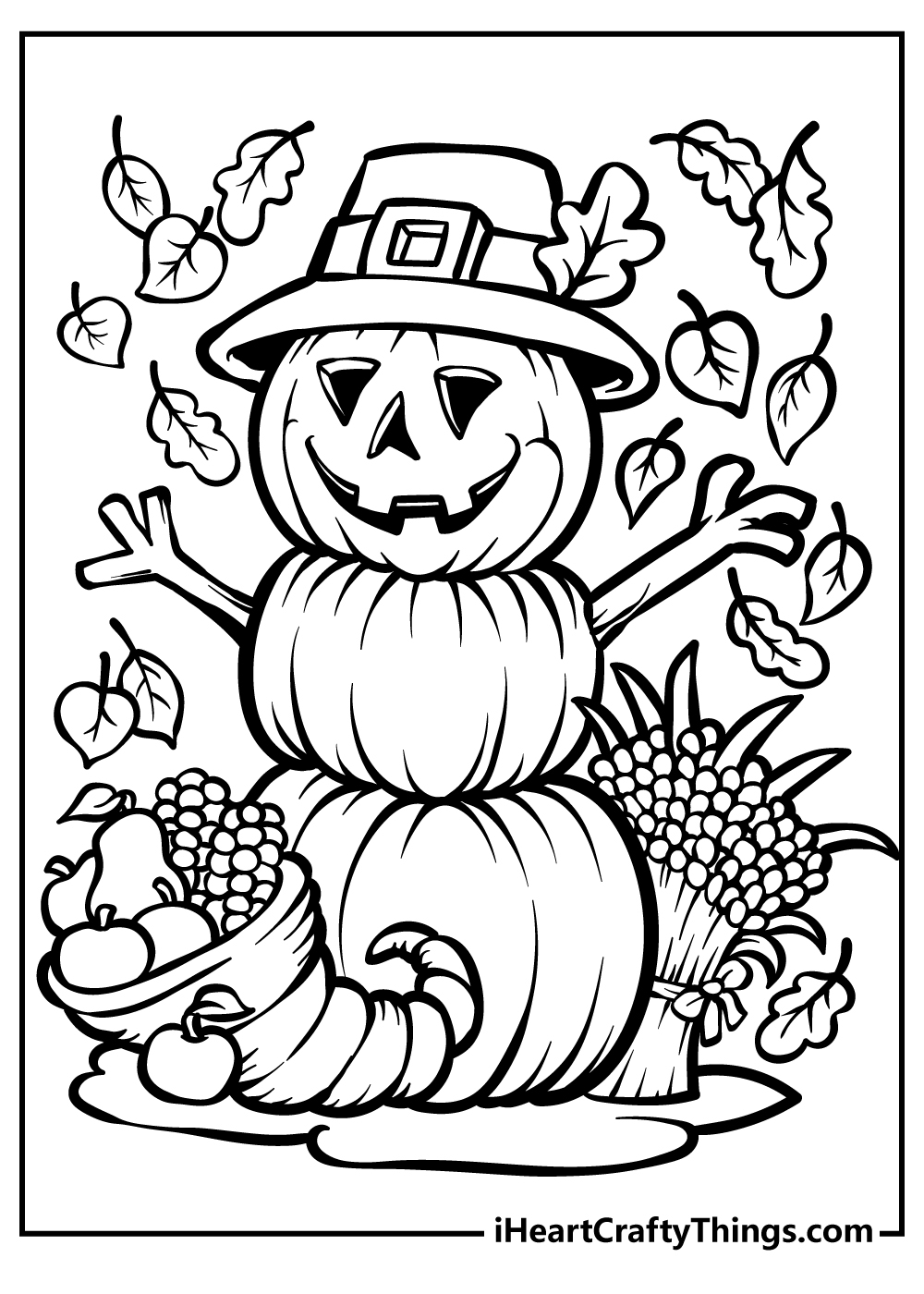 Free Printables Halloween Coloring Pages
