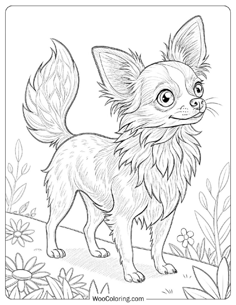 Printable Coloring Pages Of Chihuahuas