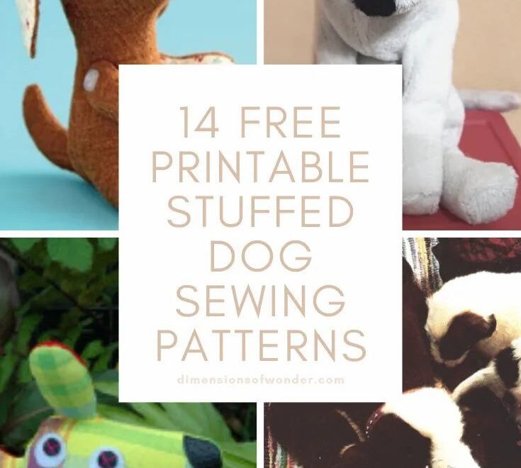 Adorable Dog Sewing Patterns Free Printable