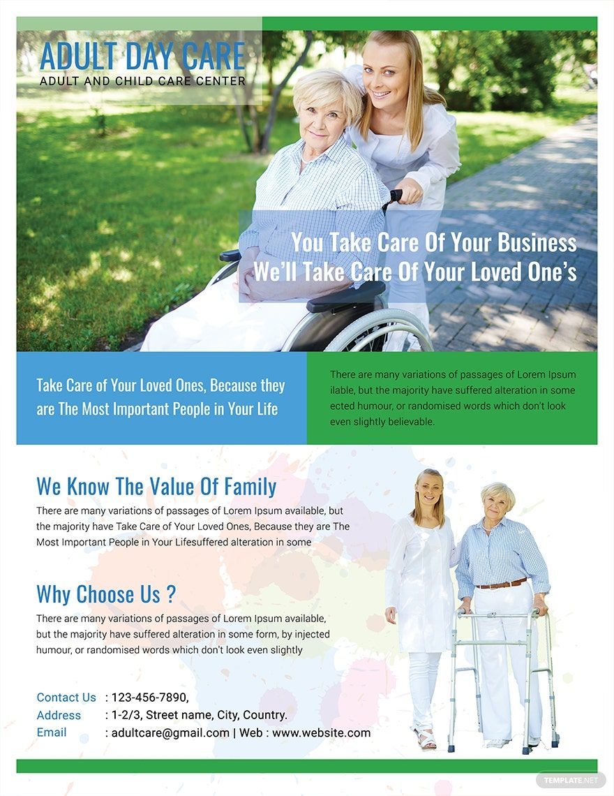 Free Child Care Flyer Templates Word Printables
