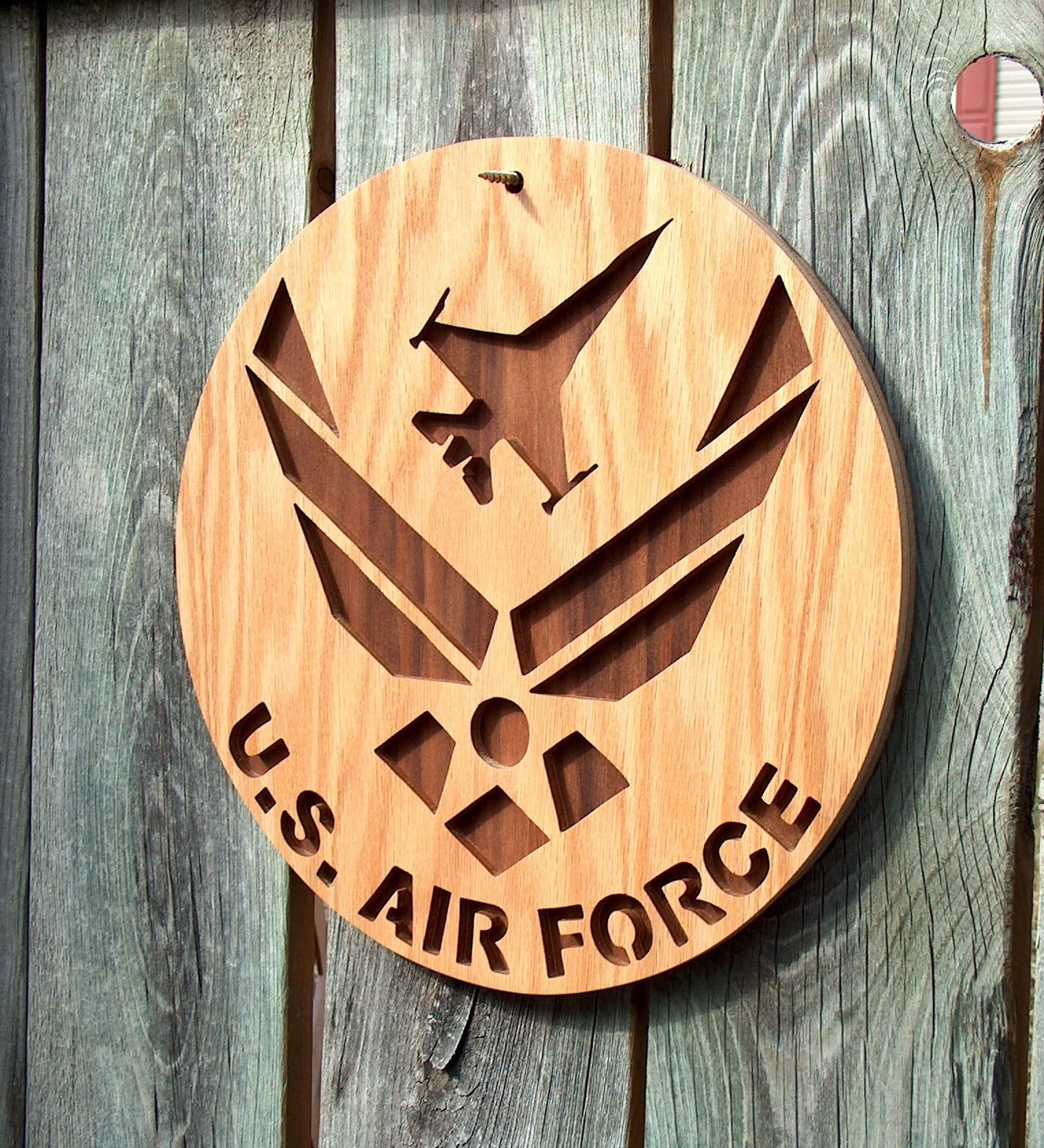 Printable Scroll Saw Pattern Of Air Force Insigna