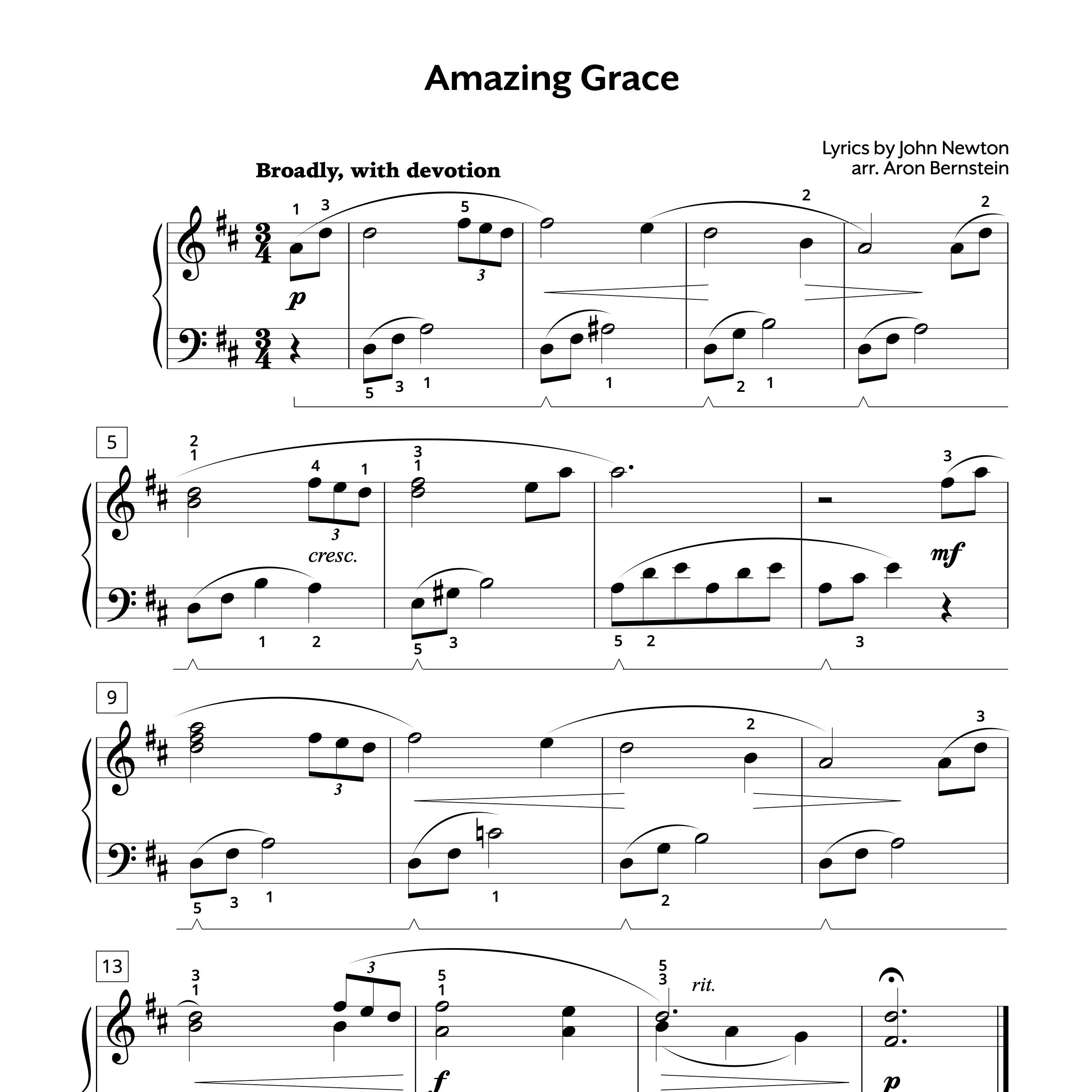 Free Christian Printable Sheet Music For Piano
