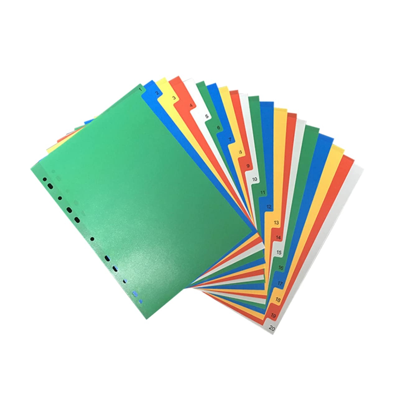 Amazon FOYTOKI 40pcs Insertable Tab Colored Tabs Colored Labels Dividers Printable Labels Color Folders Tab Separator Colored Folders Notebook Divider Tabs Blank Labels Insert Indexes Binder Tab Office Products
