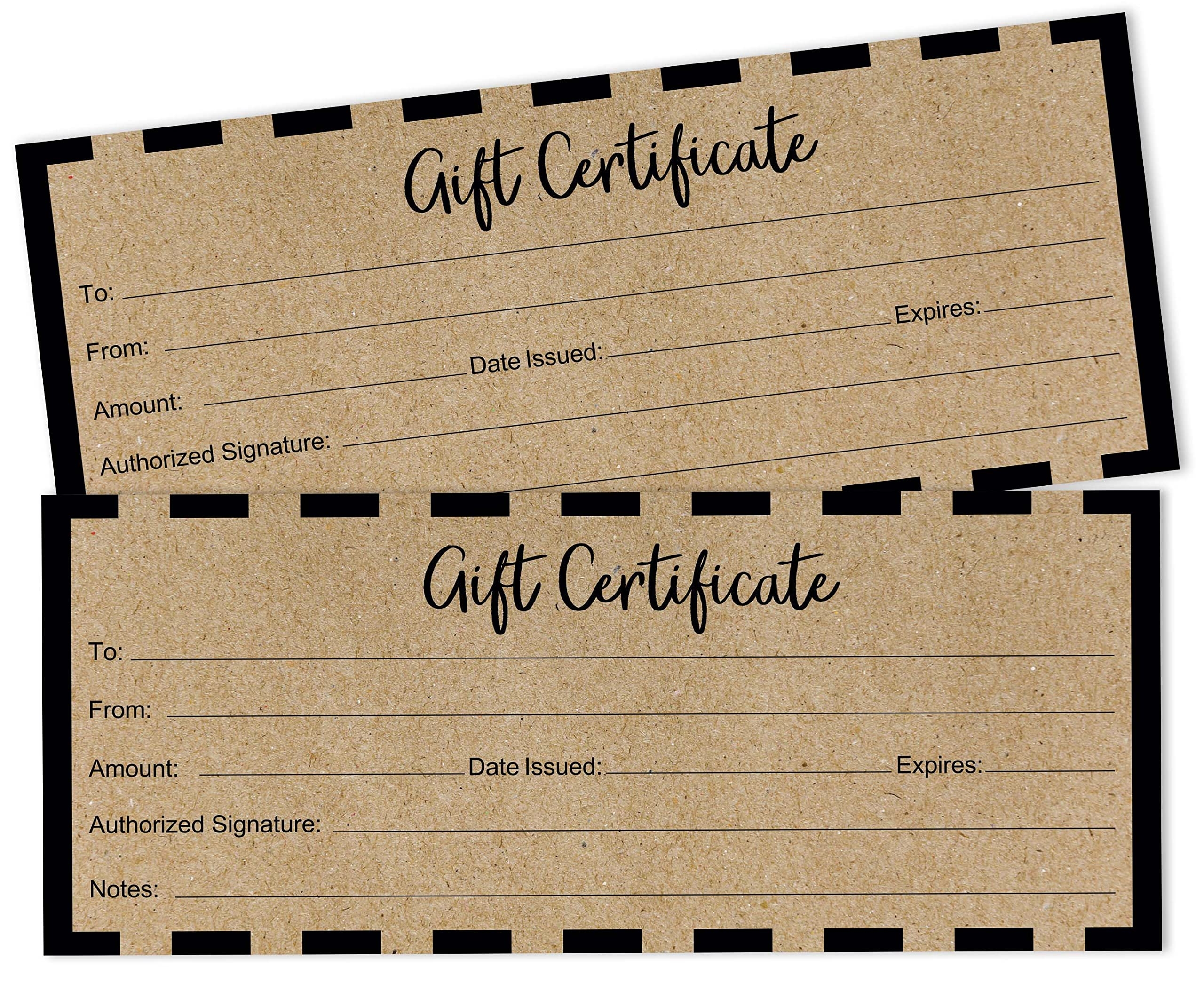 Gift Certificate Border Printable