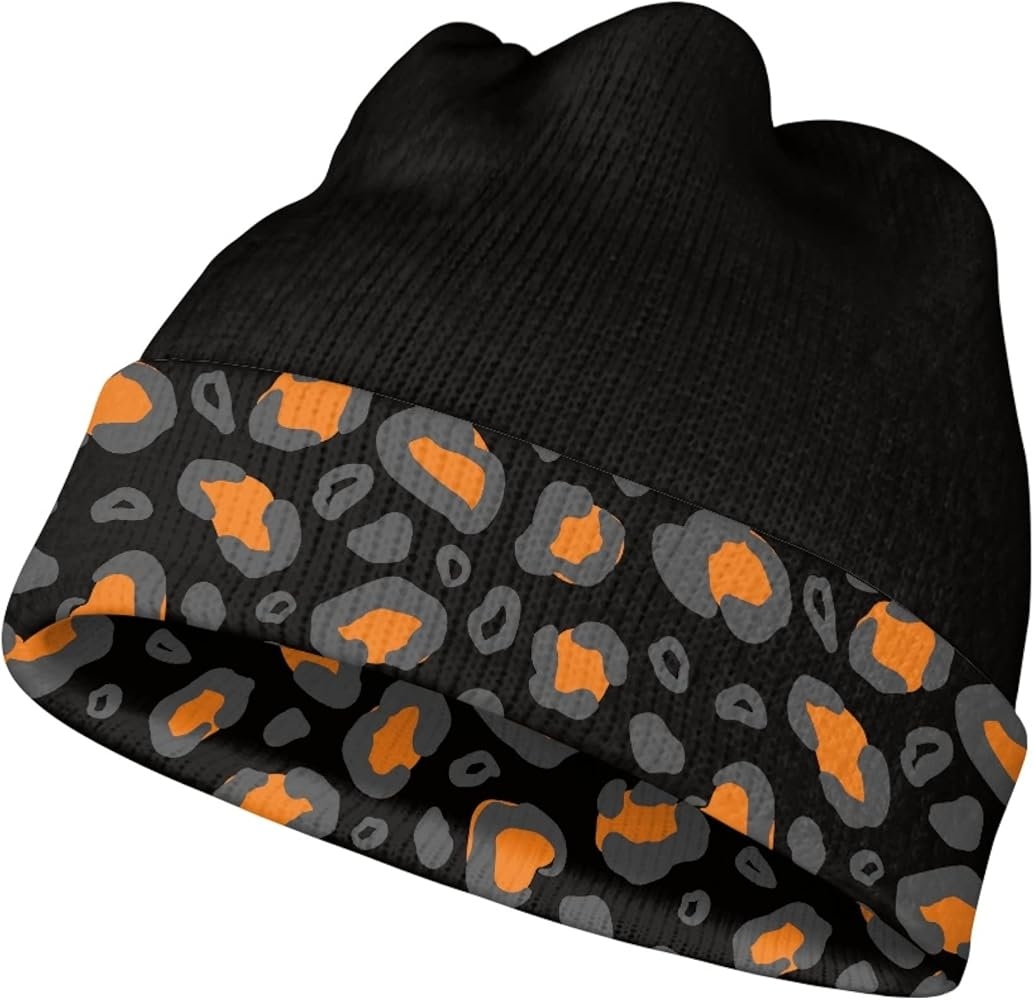 Beauty Collector Black Giraffe Pattern Print Winter Hats For Women Knit Beanie Soft Men Beanies Thick Winter Hat At Amazon Women s Clothing Store