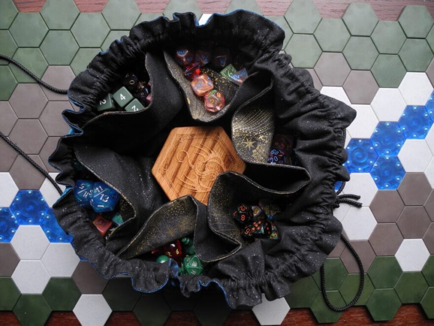 Best Six Pocket Dice Bag FREE Sewing Tutorial The Cozy Cuttlefish