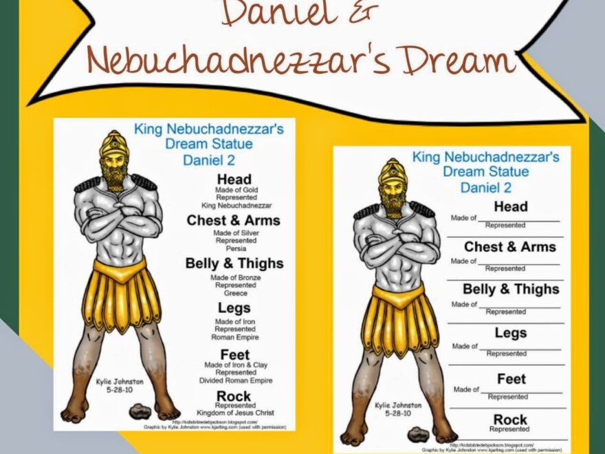 Bible Lesson And FREE Printable Daniel Nebuchadnezzar s Dream