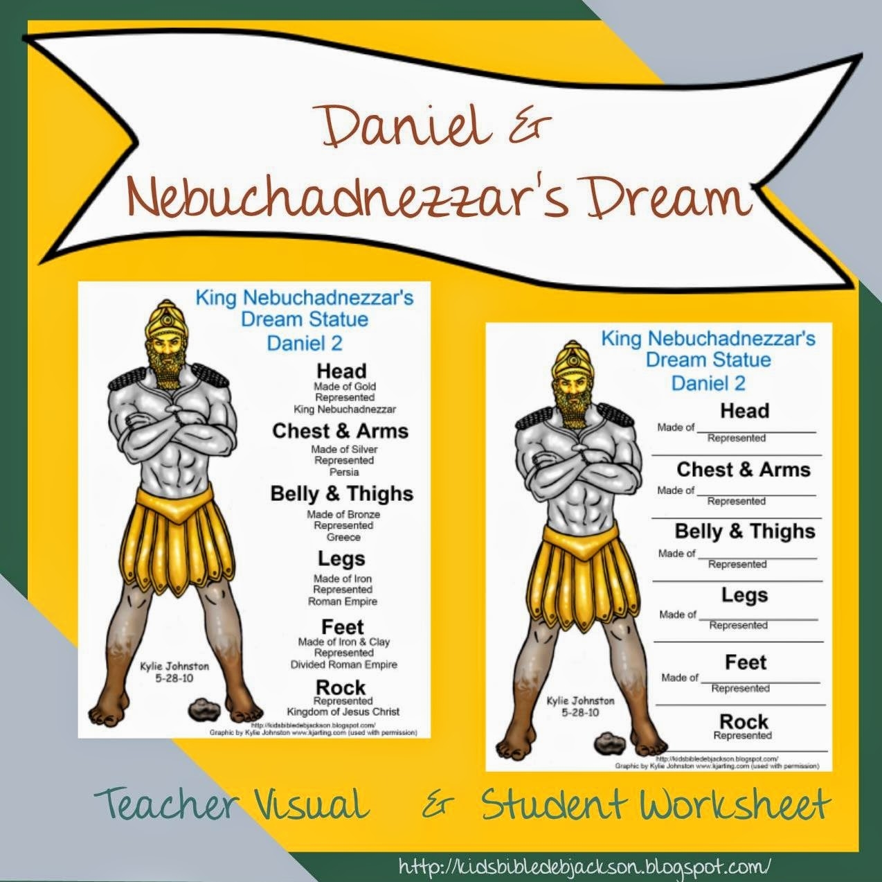 Bible Lesson And FREE Printable Daniel Nebuchadnezzar s Dream