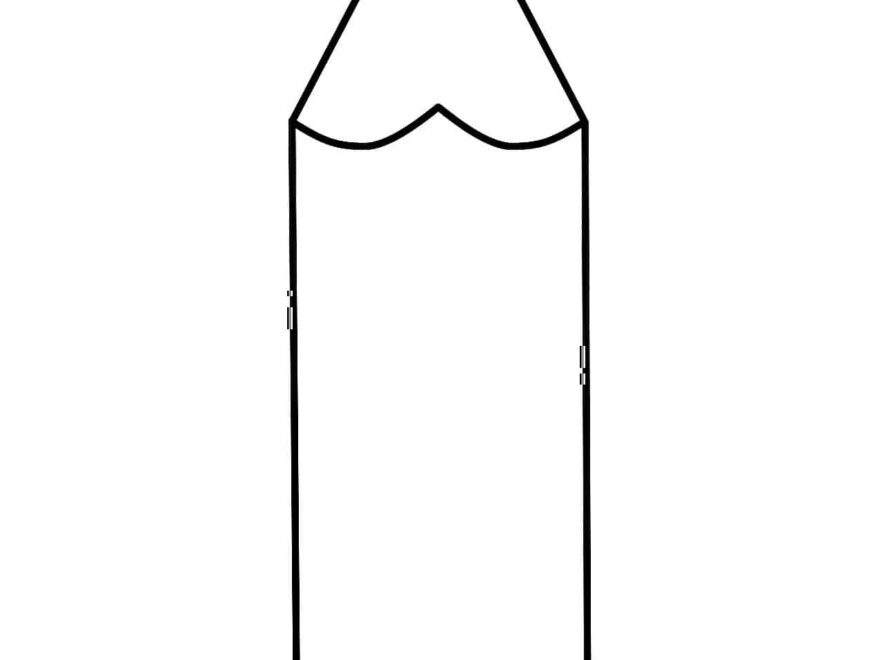 Big Pencil Template Planerium