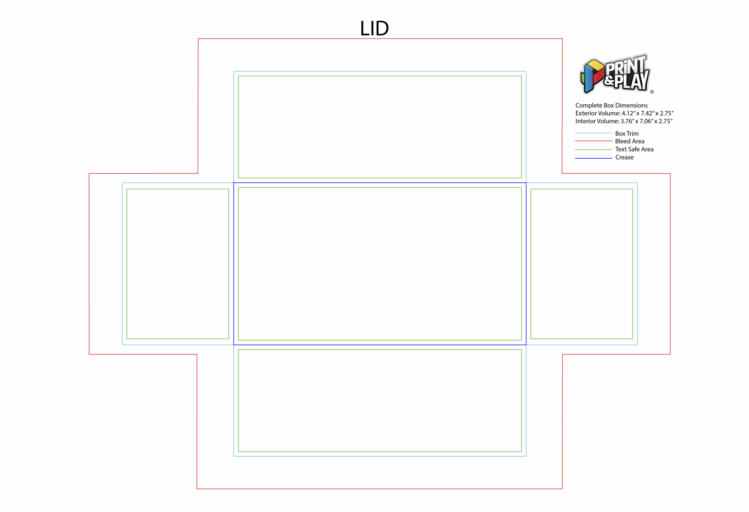 Boxes Tuckboxes Formatting Templates Print Play