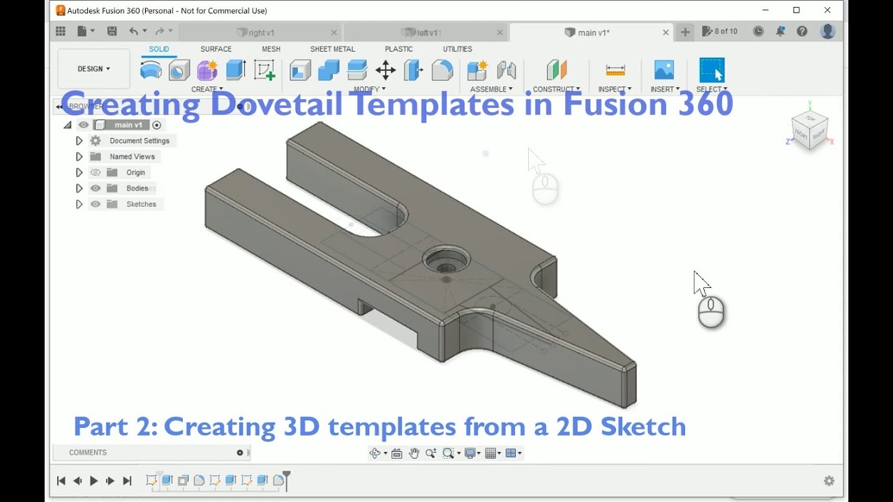 Build A Through Dovetail Jig With 3D Printed Templates For Less Than 100 7 Steps with Pictures Instructables