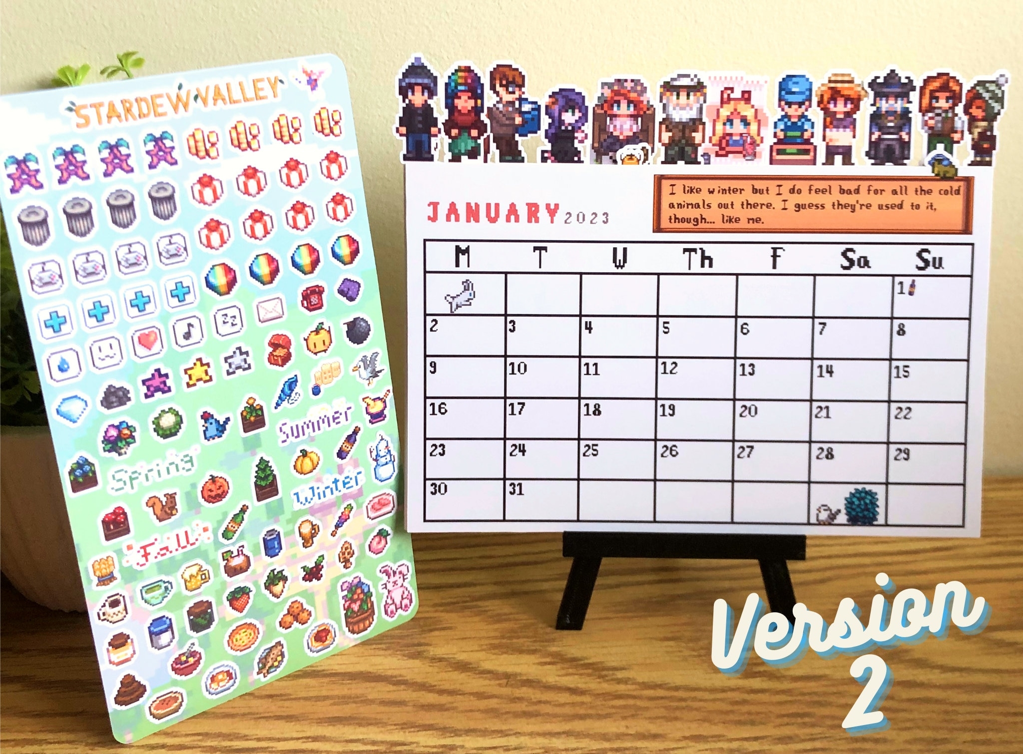 Stardew Valley Printable Calendar