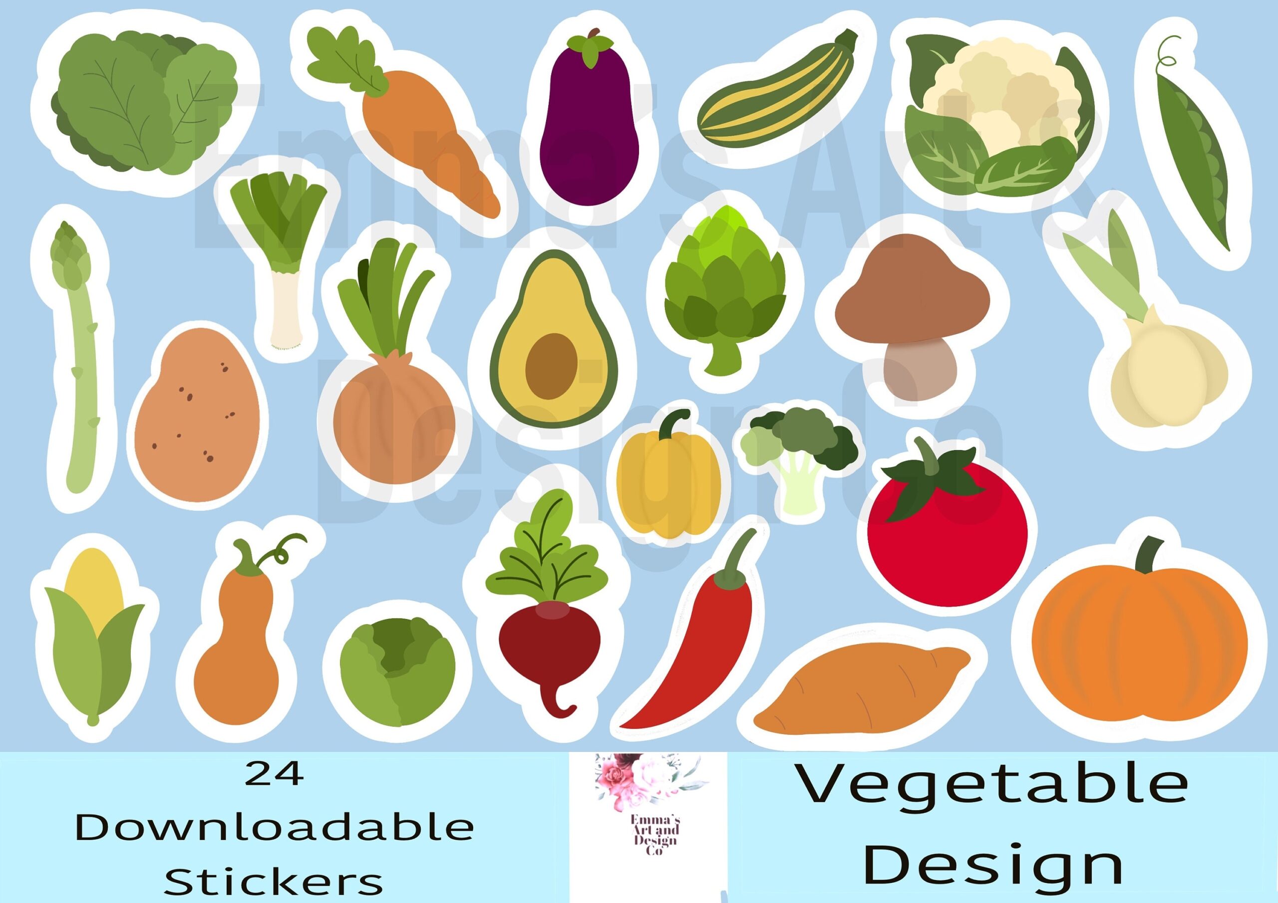 Buy Vegetable Stickers Printable Vegetable Sticker Veg Sticker Food Sticker Vegetable Design Planner Stickers Meal Planner Sticker Online In India Etsy