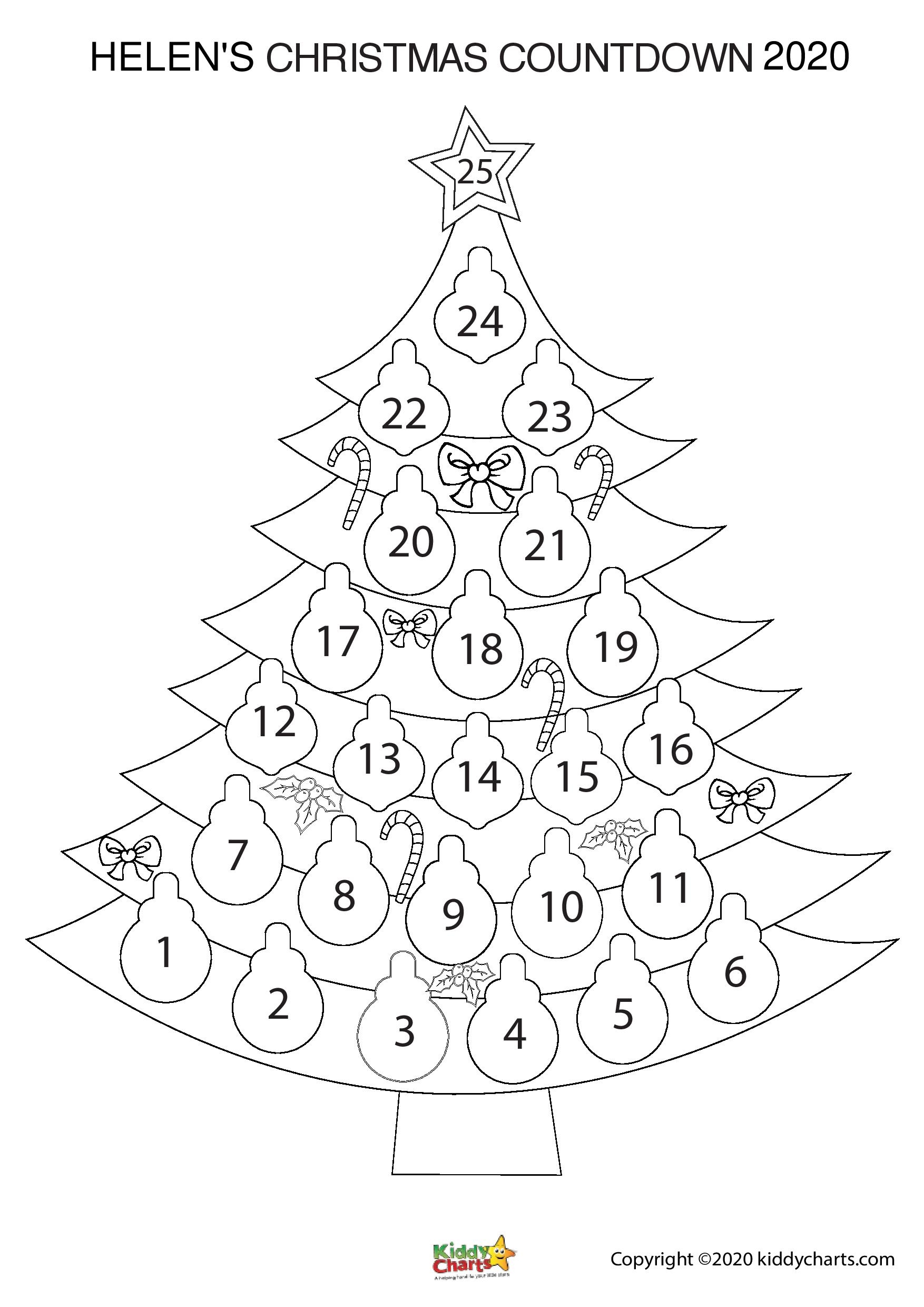 Calendar For Christmas Giant Advent Calendar Kiddycharts