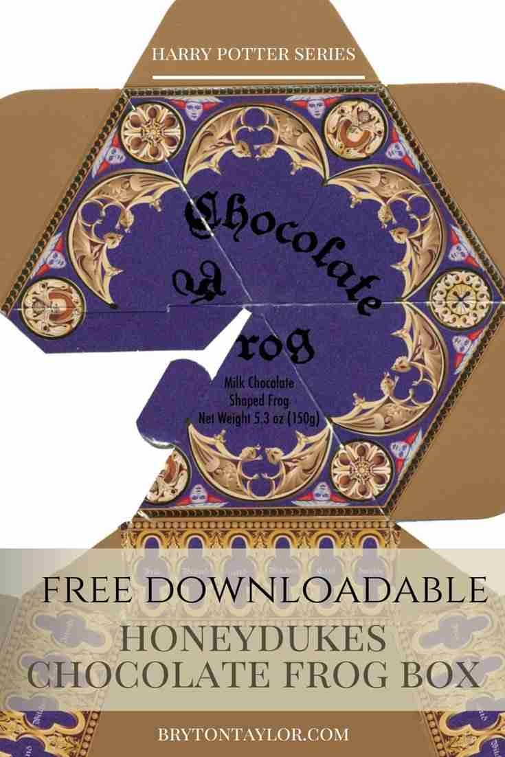 Free Printable Harry Potter Boxes