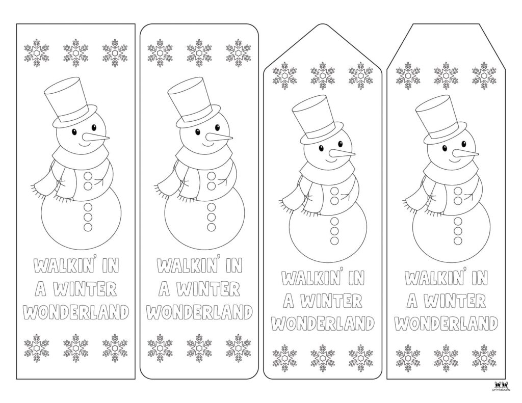 Free Printable Bookmarks For Christmas