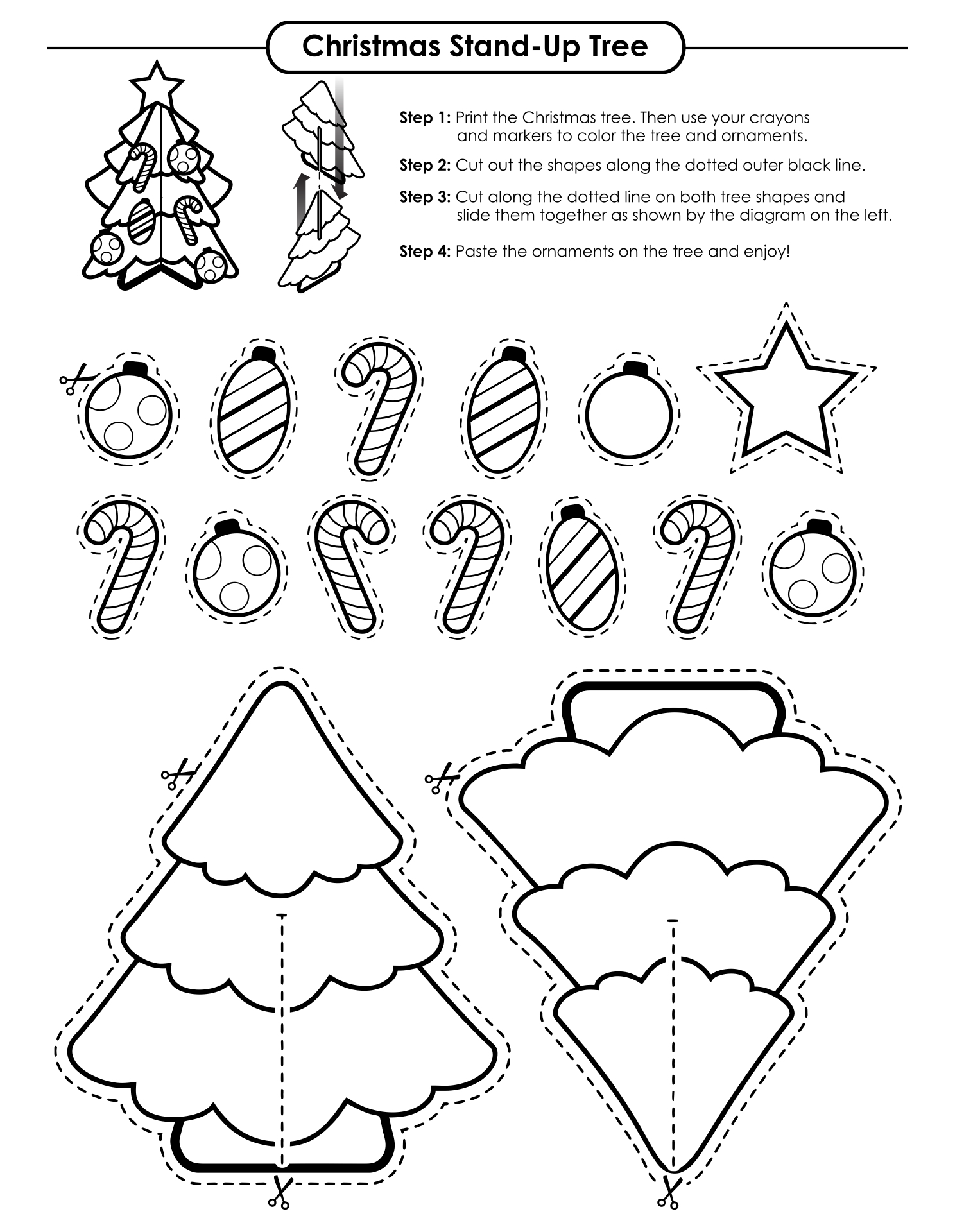 Christmas Crafts 15 Free PDF Printables Printablee Christmas Worksheets Christmas Arts And Crafts Christmas Crafts For Kids