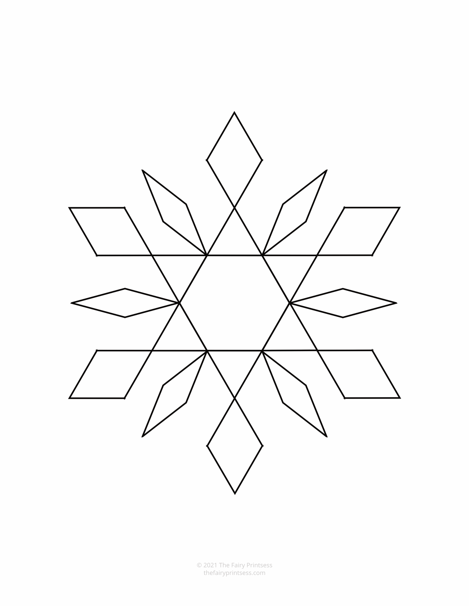 Christmas Pattern Block Templates Free Printable Shape Mats