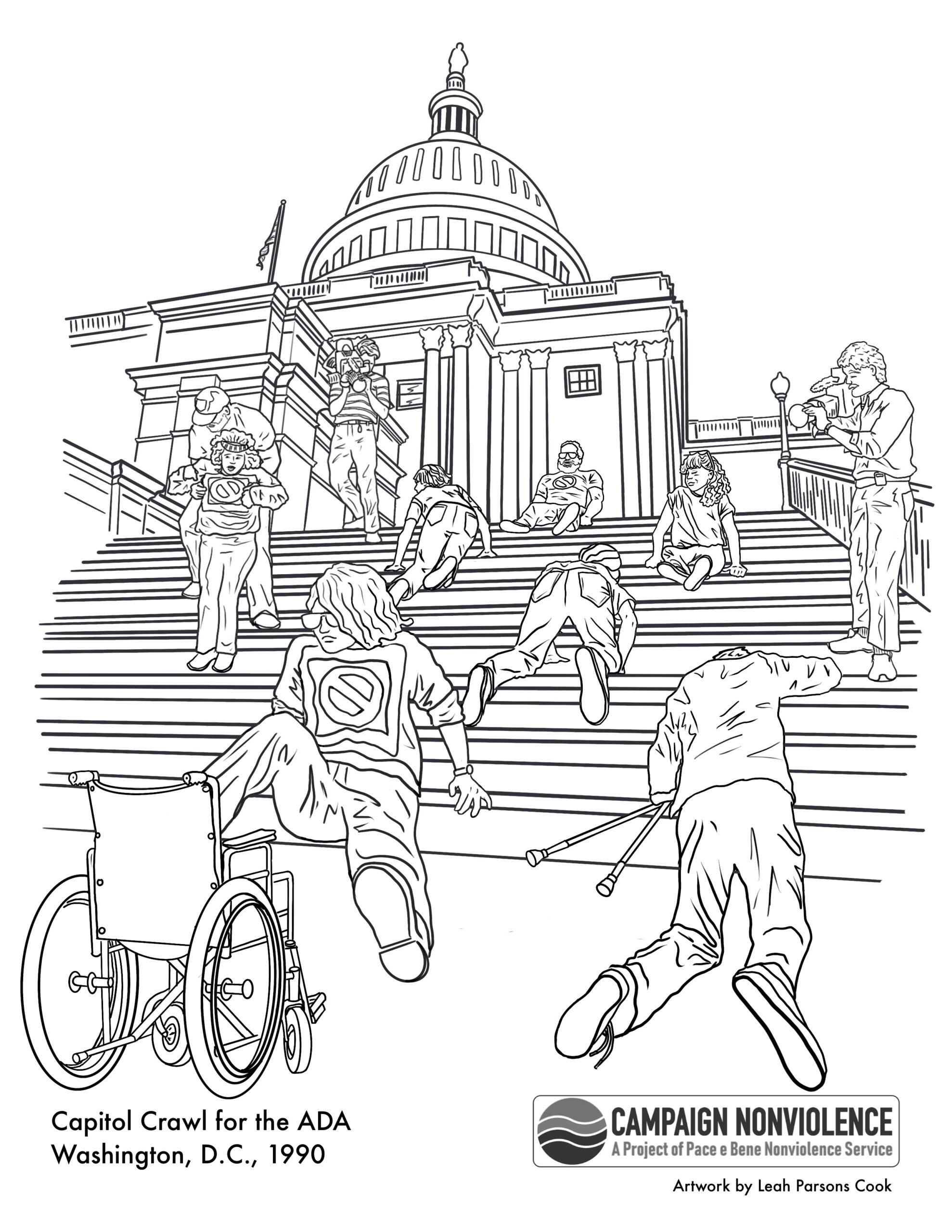 Coloring Pages Pace E Bene Nonviolence Service