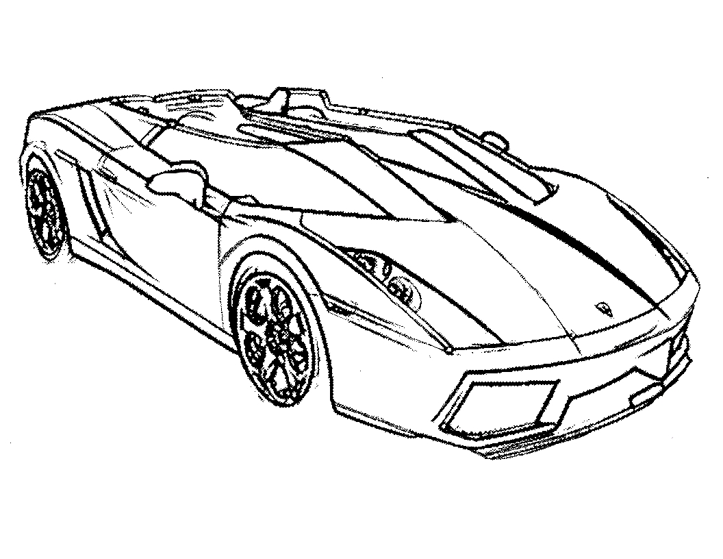 Free Printable Race Car Coloring Pages