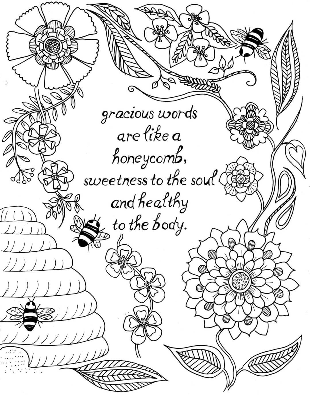 Coloring Quotes Printable Coloring Pages FREE