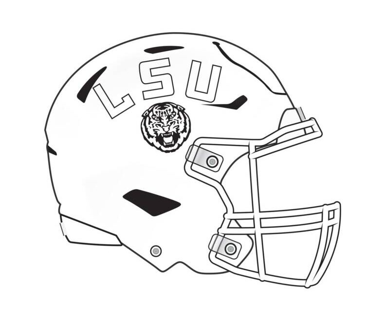 Coloring Sheets From LSU Athletics LSU