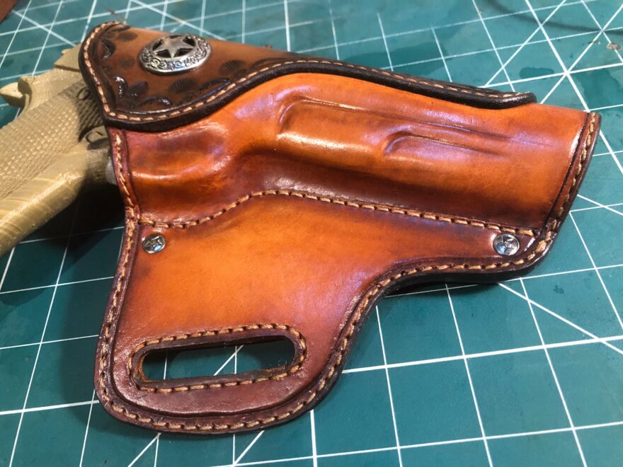 Colt 1911 Saddle Holster Pattern In Pdf Format Etsy