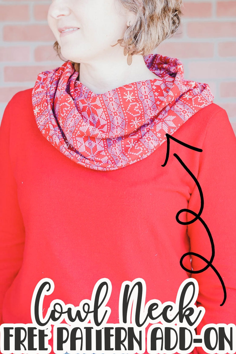 Cowl Neck Sweater Free Pattern Life Sew Savory