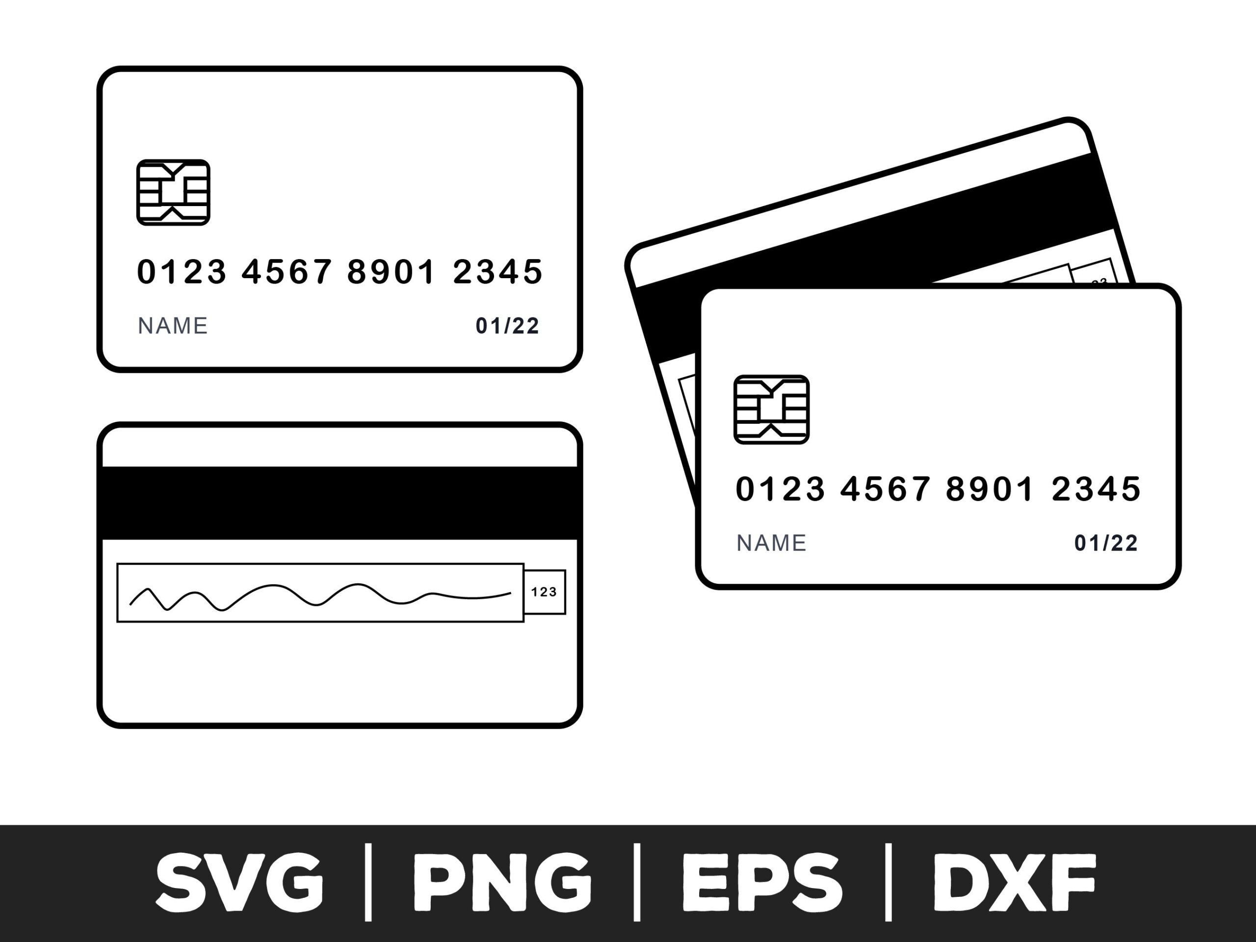 Printable Debit Card Template