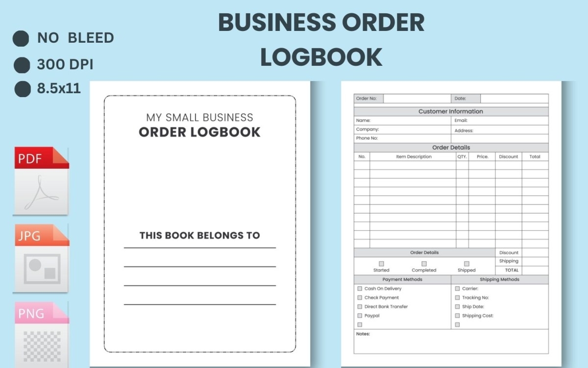 Big Commerce Printable Order Form