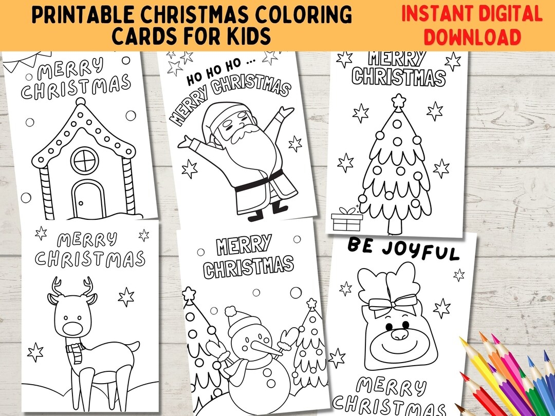 Free Printable Christmas Cards For Children